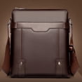 thumbnail image 3 of Walbest Men's Faux Leather Shoulder Bag, Business Crossbody Bag for Men Messenger Bag Leather Purse Mens Side Bag, 3 of 6