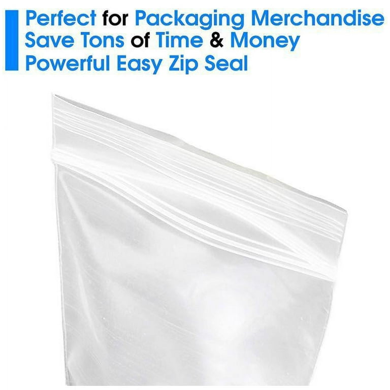1,000 Pack 3x7” Reclosable Clear Ziplock Bags – Sold and