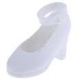 thumbnail image 1 of 1/4 zapatos BJD sandalias de plástico para la cena Kurhn ropa de muñeca articulada Blanco Zulema BJD Doll Shoes, 1 of 7