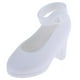thumbnail image 1 of 1/4 zapatos BJD sandalias de plástico para la cena Kurhn ropa de muñeca articulada Blanco Zulema BJD Doll Shoes, 1 of 7