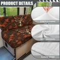 thumbnail image 6 of FOR U DESIGNS Deer Maple Leaf Print 2 Pcs RV Dinette Cushion Covers Elastic Camper Cushion Slipcover Non-Slip RV Couch Cover Furniture Protector for RV Camper Car Bench, 6 of 7