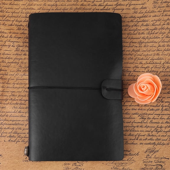 Vintage Style Diary  Notepad, Ideal For Personalized Notes, Photos  Travel Logs, Secure Buckle Closure