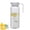 02#Clear, variant on Bxaolu 1.1 Liters/37 oz Small Plastic Pitcher with Lid and Handle for Fridge, Iced Tea and Coffee Storage Container, Resistant to Hot and Cold Drinks, Coffee