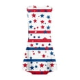 thumbnail image 4 of 4th Of July Sleeveless Dresses for Girl Flowy Summer Spring Break Sundresses T-shirt Dress, 4 of 6