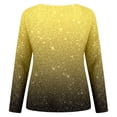 thumbnail image 5 of oqasdz Womens Sweatshirt Long Sleeve V Neck with Shoulder Drop Neckline Featuring Digital Print Design Durable Soft Casual Dailywear, 5 of 5