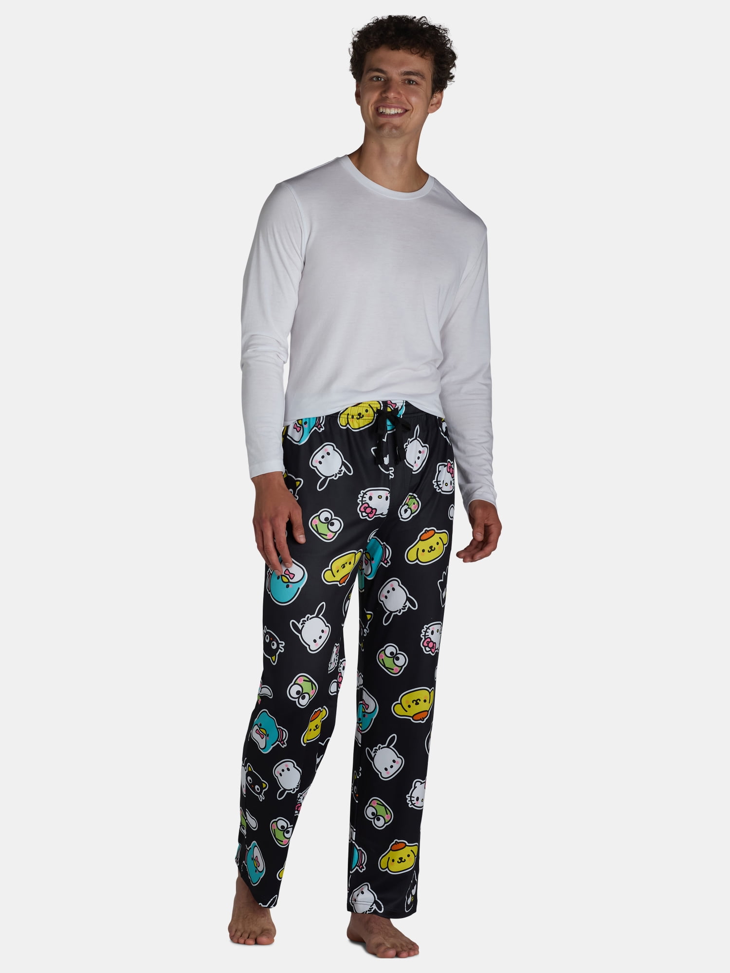 Hello Kitty Men's Pajamas Sleep Pants, Sizes S-3XL - Walmart.com