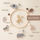 thumbnail image 3 of Promise Babe Baby Mobile with Animal Bells with Felt Balls Giraffe Lion Elephant Zebra Mobile Baby Room, 3 of 5