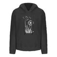 thumbnail image 4 of EchfiProm Sweatshirts for Womens with Pockets Oversized Black Hoodies Fleece Pullover Graphic Hooded Long Sleeve Ladies Tops, 4 of 4