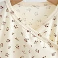 thumbnail image 4 of LYMAYTER ‌Baby Girls Newborn Short Sleeves Kimono Cotton Side-Snap Bodysuit Layette Set‌ 3M-24M, 4 of 8