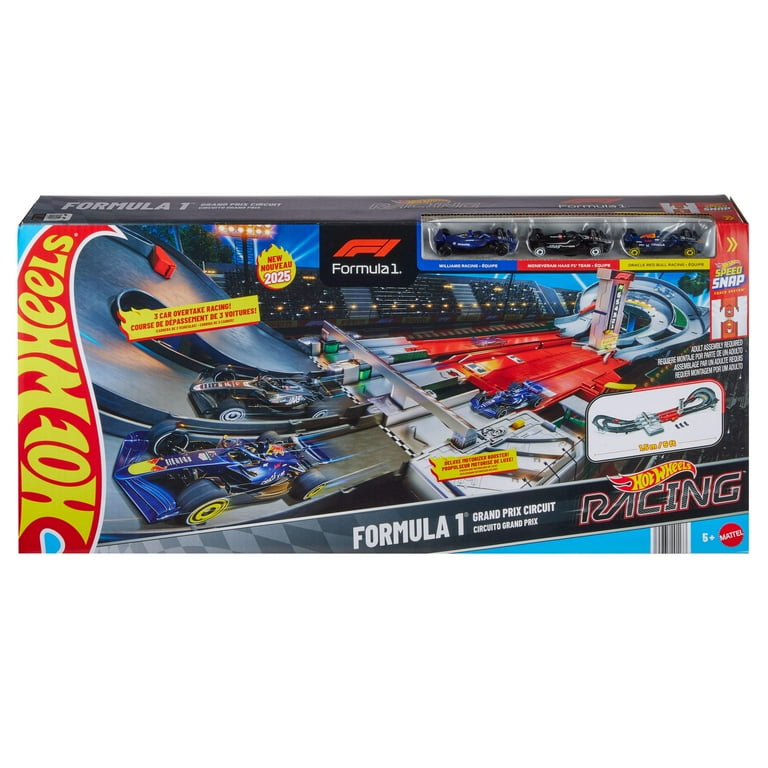 Hot Wheels Race Formula 1 Grand Prix Circuit Track Set with