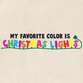 thumbnail image 2 of CafePress - Christmas Lights Tote Bag - Unisex Canvas Tote Bag, Beige, 1-Piece, 2 of 6