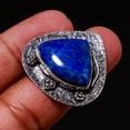 thumbnail image 2 of Lapis Lazuli Gemstone Handmade Fashion Valentine's Gift Ring Jewelry 8" SA 548, 2 of 2