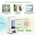 thumbnail image 3 of Costway 2 gal 500 sq ft Ultrasonic Cool Mist Humidifier,White, 3 of 10