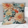 thumbnail image 2 of Designart "Soft Pastel Floral Tapestry III" Eclectic Printed Throw Pillow, 2 of 5