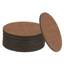 Uxcell Felt Drink Coasters, 3.5 inch Coffee Cup Coasters Protect Furniture and Table from Home Bar Use Coffee