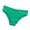 Green, variant on AherBiu Women's Underwear Cotton Ribbed Seamless High Cut Briefs Stretch Breathable Ladies Panties