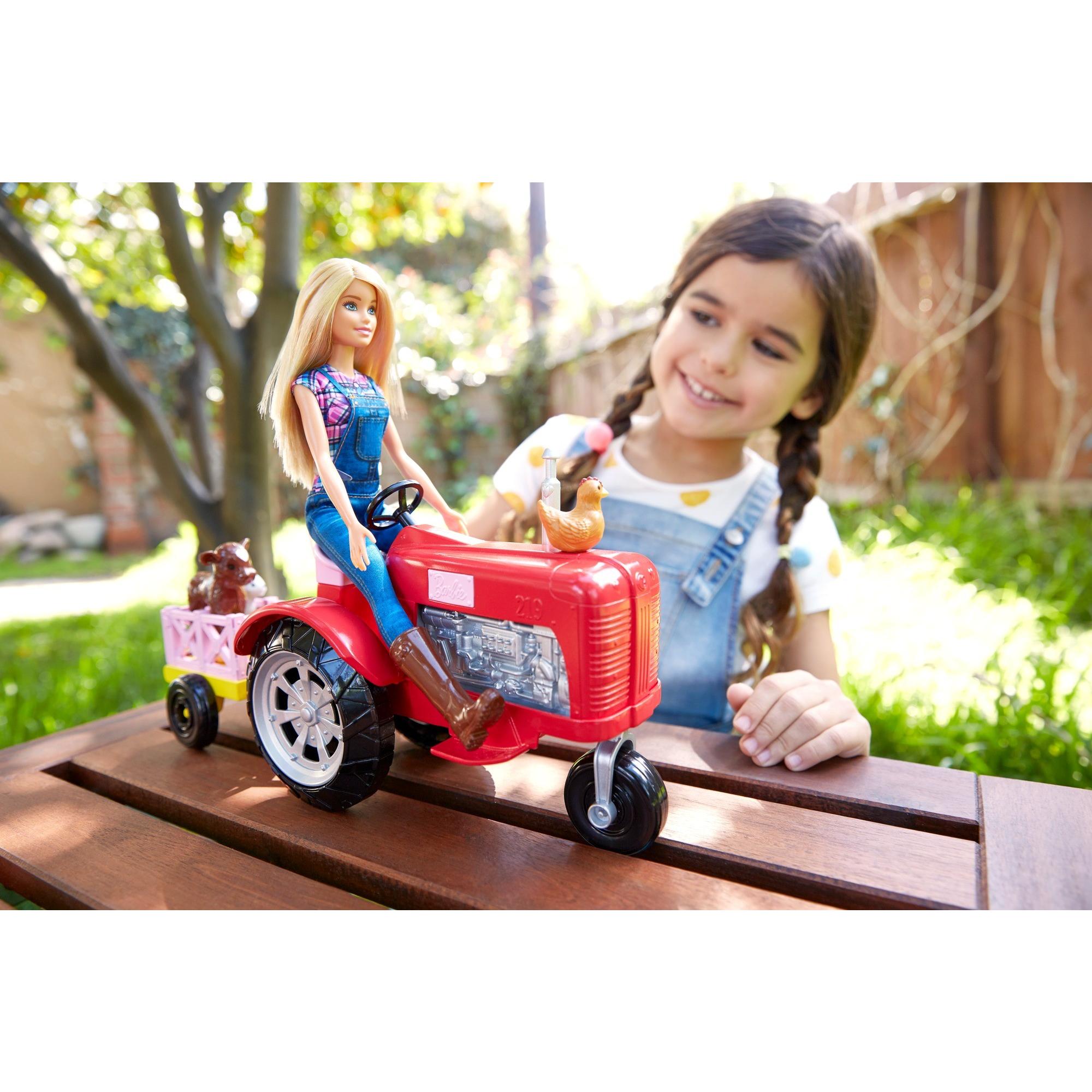 Barbie Careers Farmer Doll and Tractor with Themed Accessories - image 3 of 12