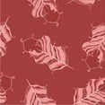 thumbnail image 1 of Ahgly Company Tapis d'Intérieur Lavable en Machine Carré Rouge Transitionnel, 6 Pieds Carré, 1 of 7