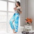 thumbnail image 5 of Rocae Light blue flash for Women's Pajama Pants Pj Pants Lounge Pants-XX-Large, 5 of 6