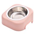 thumbnail image 3 of p>Bouilloire pour Animaux de Compagnie Surélevée, Protection Détachable de la Colonne Cervicale, Assiette de Nourriture pour Animaux de Compagnie Inclinée de 8 Degrés pour Chien pour Chat/p>, 3 of 7