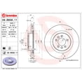thumbnail image 2 of Par de DISCOS VENTILADOS RANGE ROVER 2015 LAND ROVER 3.0L V6 Delanteros BREMBO ., 2 of 5
