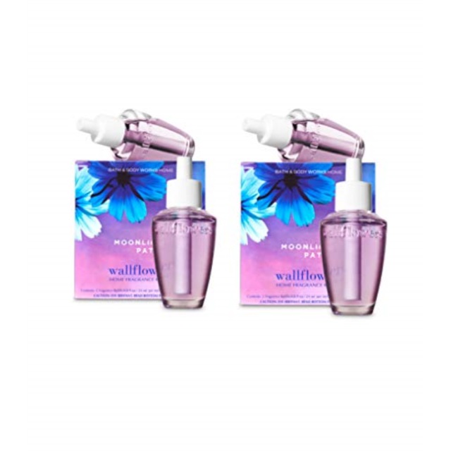 bath and body works wallflowers 4 bulbs refills moonlight path