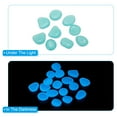 thumbnail image 4 of Uxcell 200Pack Glow Rocks 8-11mm Decoration Pebbles Luminous Stones Decor Blue, 4 of 6