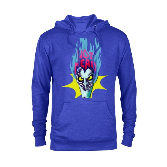 Disney Villains Hades Hot Head - Pullover Hoodie for Adults – Customized-Royal Heather