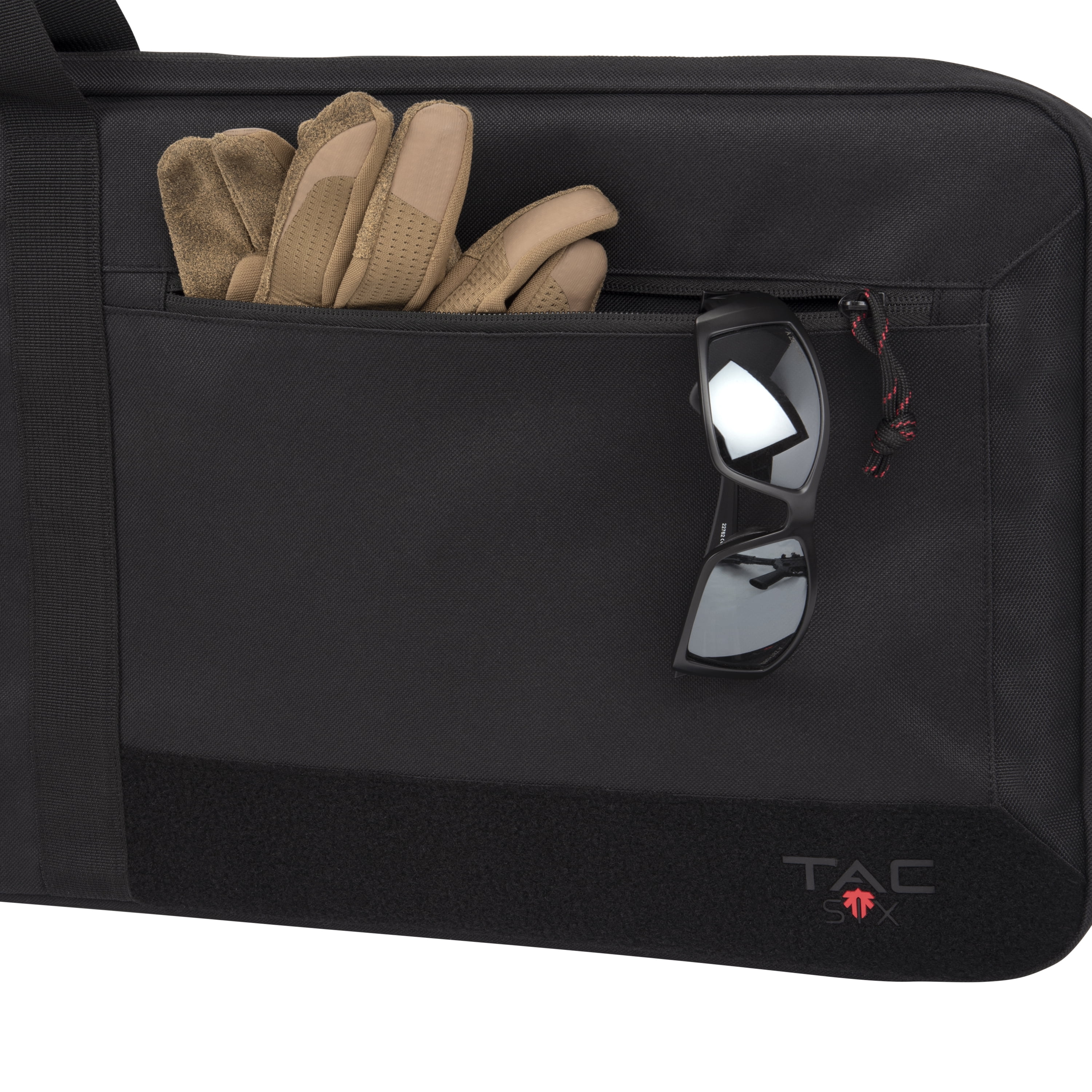 Tac-Six 32 In Lockable Division Gun Case, Black