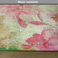 thumbnail image 6 of Ambesonne Floral Place Mats Set of 4, Retro Design Old Grunge, Standard Size, Pink and Green, 6 of 6