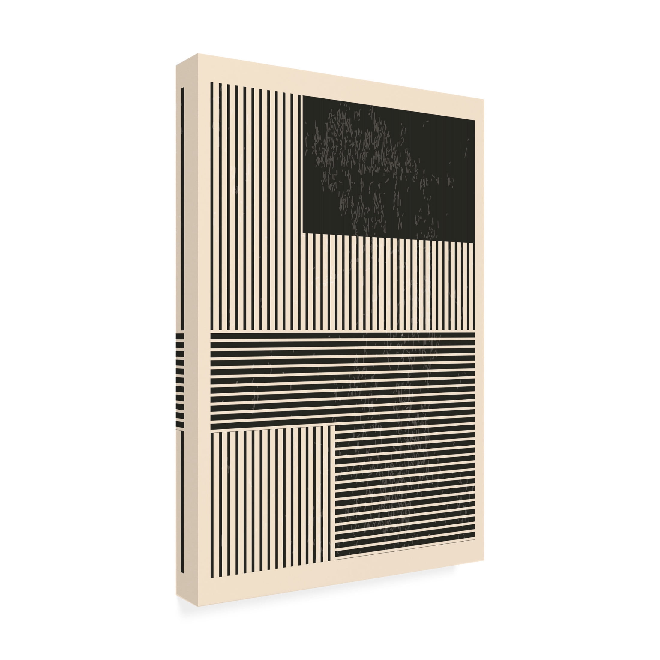 Trademark Fine Art jay stanley  Black and White Minimal Series 1 Canvas Wall Art