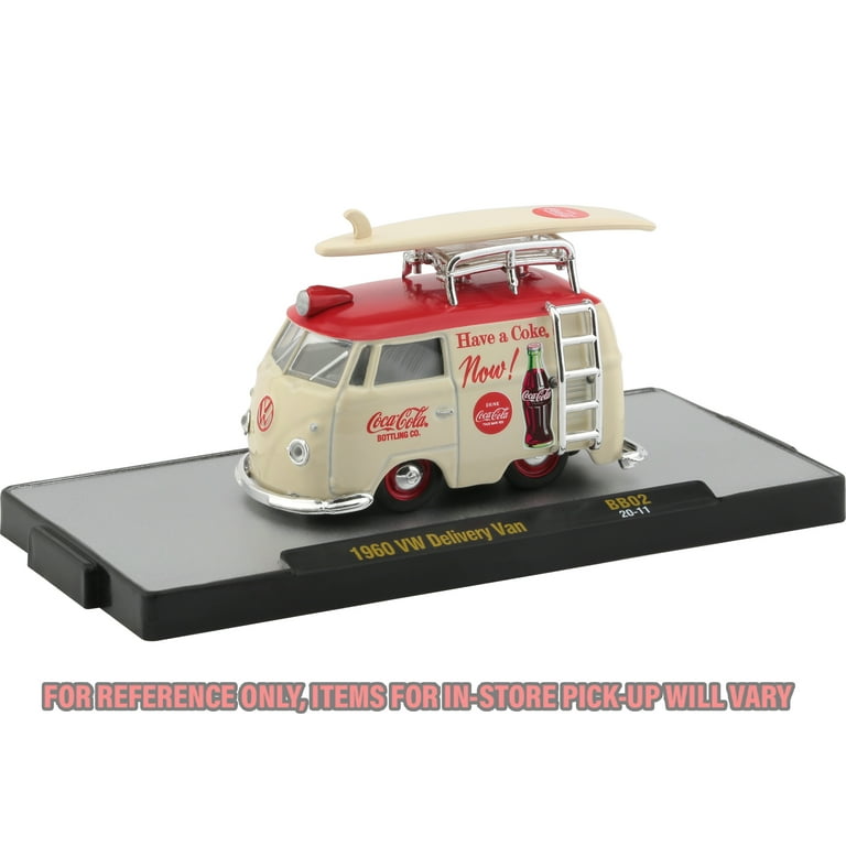 M2 Machines Coca-Cola 1:64 Scale Diecast Car or Truck with Rubber