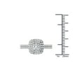 thumbnail image 4 of 1-1/4 Carat T.W. Diamond Double Halo 14kt White Gold Engagement Ring, 4 of 5