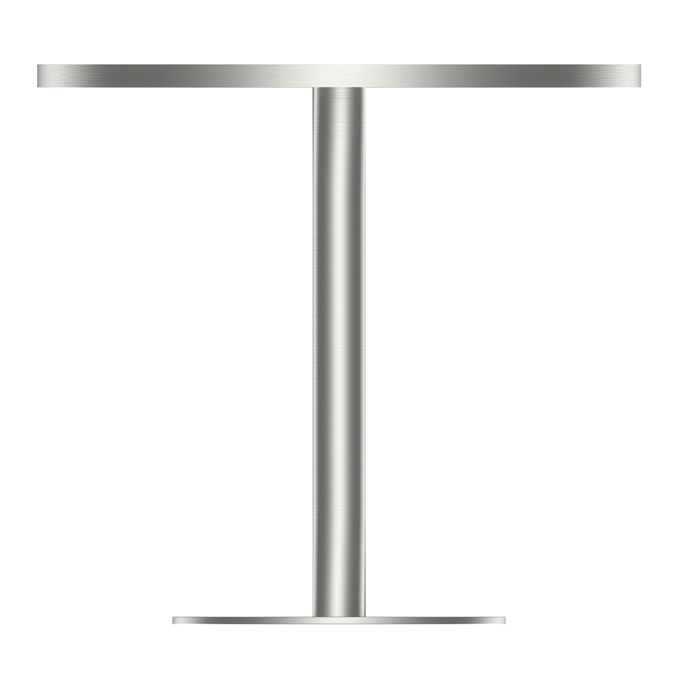 Noble House 31.5" Round Dining Table with Faux Marble Top, Luxury Bistro Table with Stainless Steel Legs, Gray & Silver