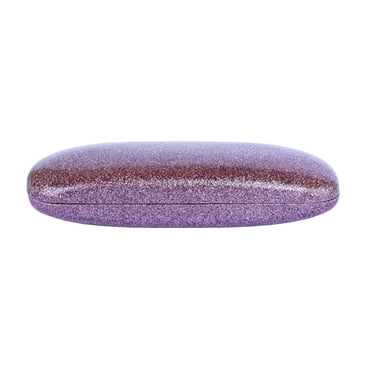 Nouveau Eyewear Inc Nou Woman Purple Glitter Eyeglass Case