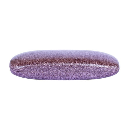 Nouveau Eyewear Inc Nou Woman Purple Glitter Eyeglass Case