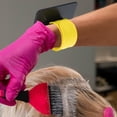 thumbnail image 4 of TEHAUX Soft Silicone Hair Color Cap Yellow Portable Hair Dye Wrist Application Tool, 4 of 8
