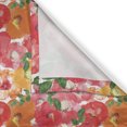 thumbnail image 4 of Ambesonne Flower Window Valance, Watercolor Style Floral, 54" X 18", Red and Orange, 4 of 5