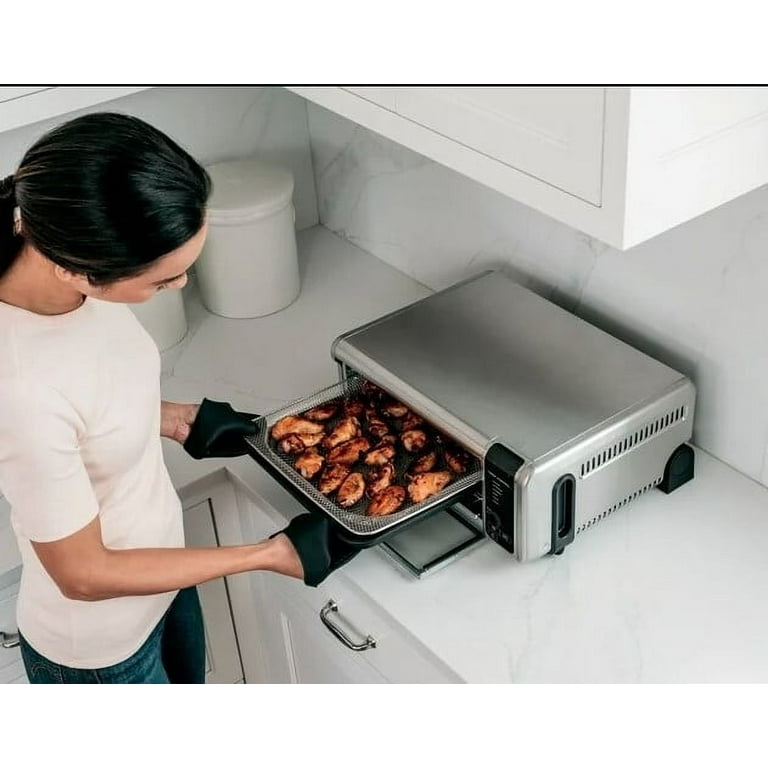 Restored Ninja Foodi 6-in-1 Digital Air Fry, Large Toaster Oven, Flip-Away,  SP080 (Refurbished)