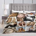 thumbnail image 2 of Jennifer Actress Aniston Printed Blanket Throw Lightweight Super Soft Micro Fleece Throw Blankets, 2 of 5