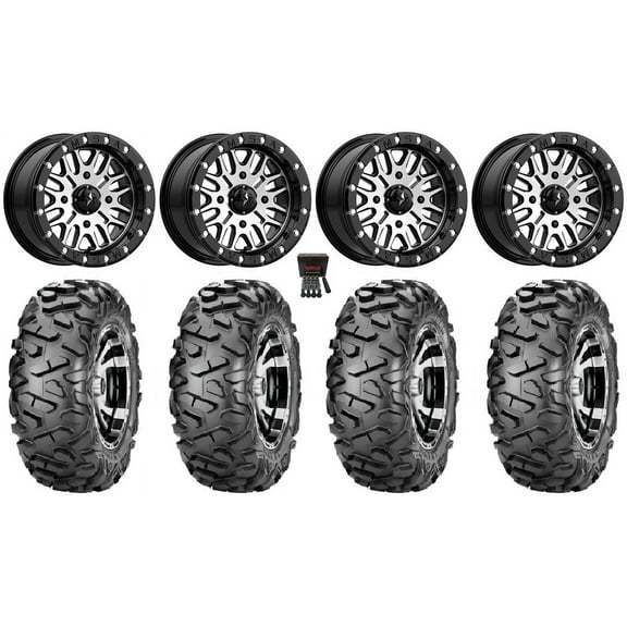 MSA Brute Beadlock 14" UTV Wheels 30" BigHorn Tires Polaris RZR XP 1000 / PRO XP / Ranger XP 900/1000