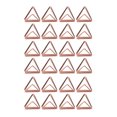 thumbnail image 1 of Ccdes Card Clip Holder, Exquisite Workmanship Triangular Shape Card Stand For Home For File Classification For Office, 1 of 8