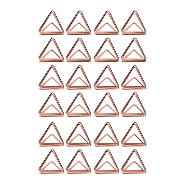 Ccdes Card Clip Holder, Exquisite Workmanship Triangular Shape Card Stand For Home For File Classification For Office