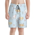thumbnail image 3 of Cinnamoroll Boys Swim Trunks Quick Dry Boards Shorts For Kids Beach Swim Shorts, 3 of 7