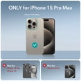thumbnail image 2 of Funda de teléfono ESR Air Armor Series para iPhone 15 Pro Max, 2 of 7