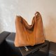 thumbnail image 2 of Bolsos de hombro suaves y de moda para desplazamientos diarios, gran oferta 2024, bolsos cruzados sencillos y versátiles con cierre de gamuza de gran capacidad para mujer, 2 of 5