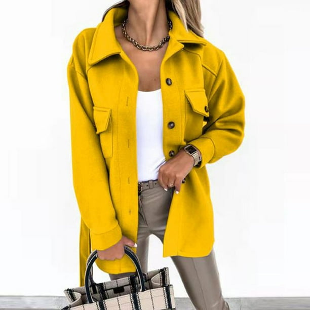 Winter coat with yellow strap new arrivals