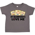thumbnail image 3 of Inktastic My Grandparents Love Me Boys or Girls Toddler T-Shirt, 3 of 5