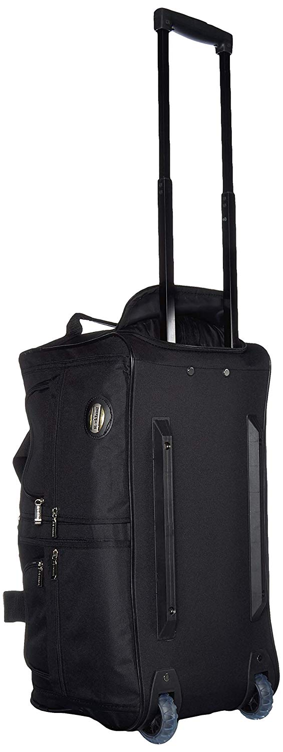 Rockland 22" Rolling Duffle Bag in Black photo 2
