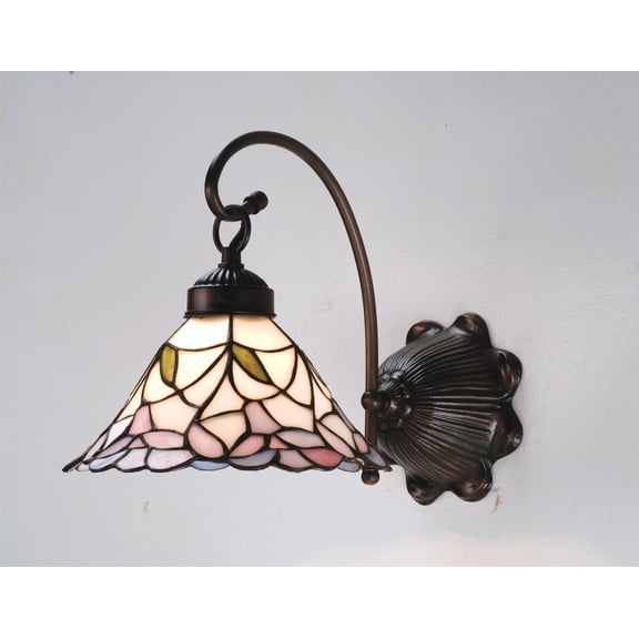 Meyda 8.5"W Daffodil Bell Wall Sconce